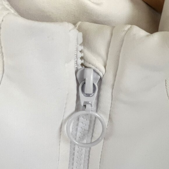 Fabletics Trinity Performance Jacket, Egret White, Size S - Picture 14 of 16